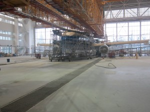 雙流機(jī)場(chǎng)廠飛機(jī)維修中心噴漆綜合治理