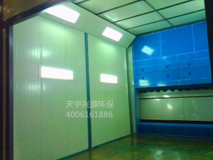 浙江煤機(jī)無(wú)泵水幕噴漆房